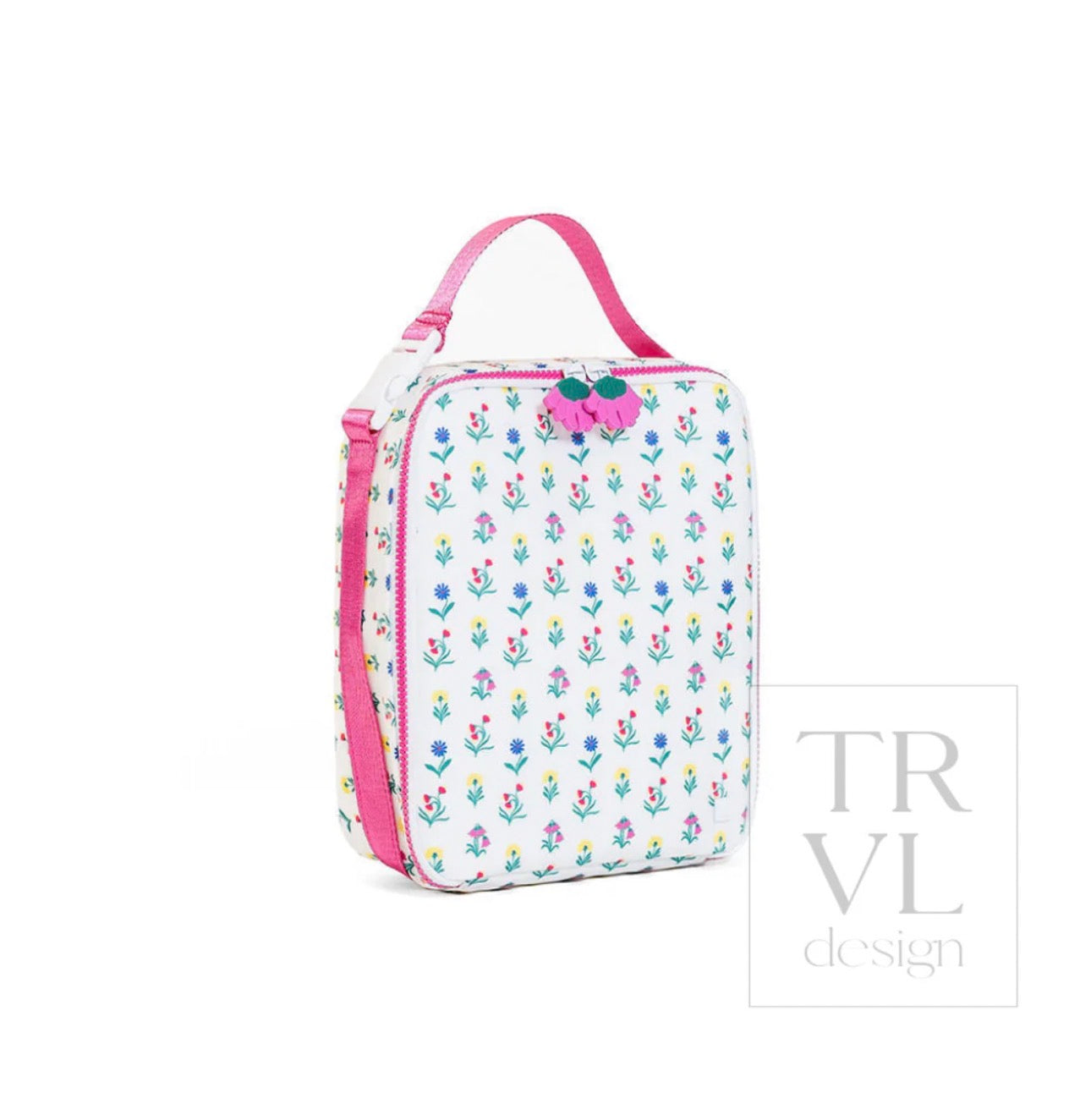 TRVL Lunch Box Insulated Bag-Wild Flower