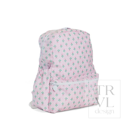 TRVL Backpacker-Petite Fleur Pink