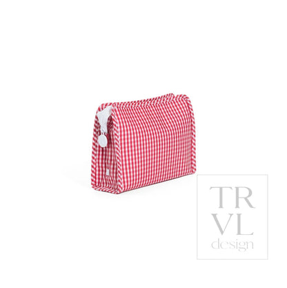 TRVL Medium Roadie-Gingham Red