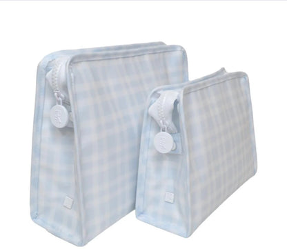 TRVL Roadie Large-Pimlico Plaid Blue