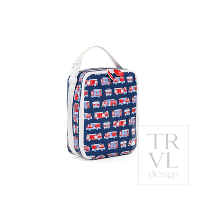 TRVL Lunch Box Insulated Bag-Fire Engines