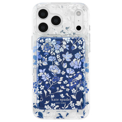 Kate Spade Flower Blue MagSafe Portable Charger