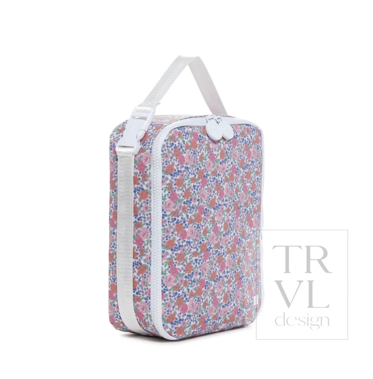 TRVL Lunch Box Insulated Bag-Garden Floral