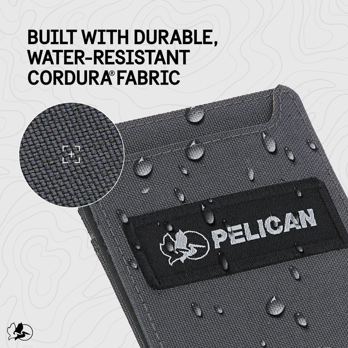 Pelican Charcoal AirTag RFID Wallet