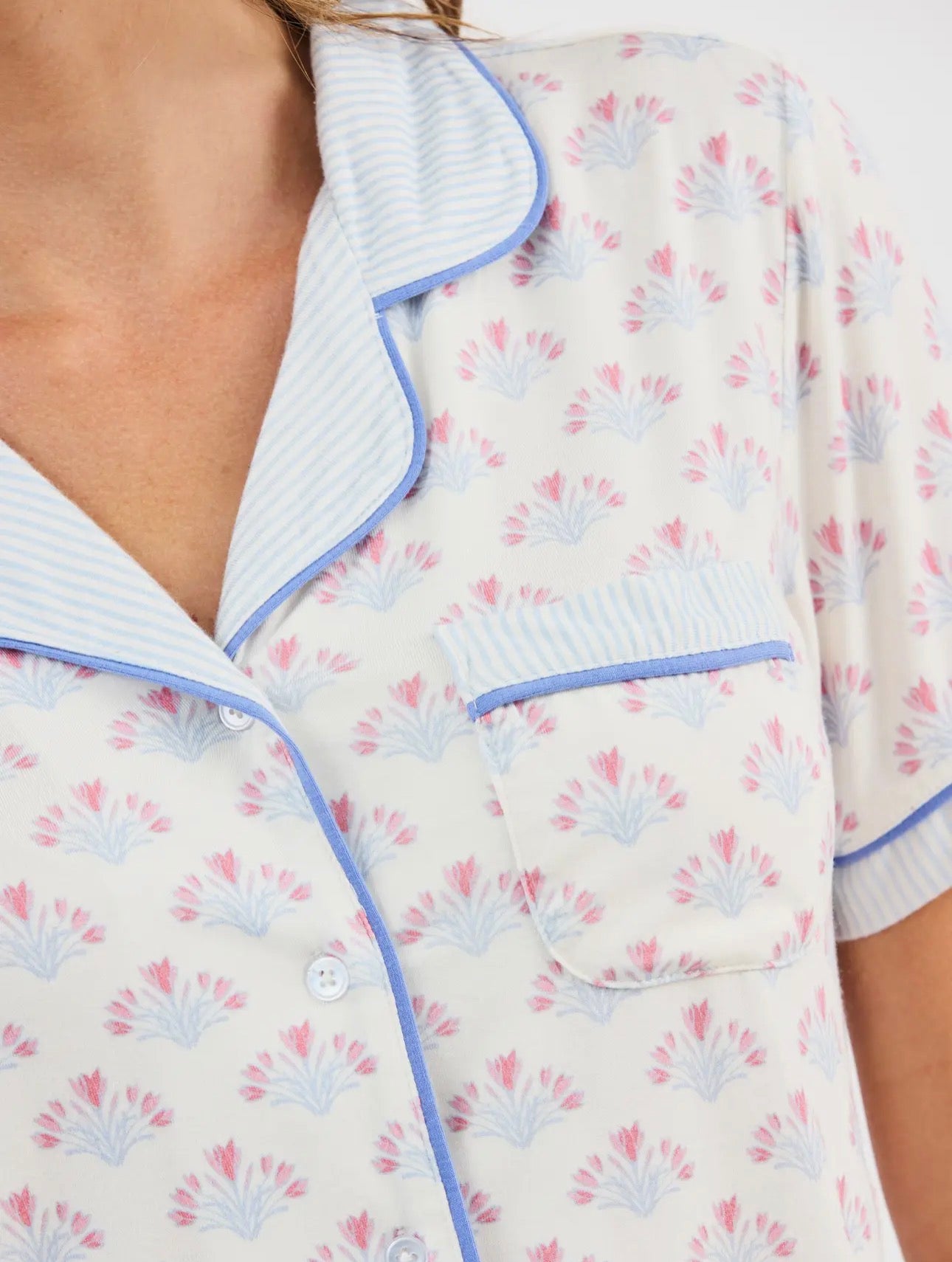 Belle Blooms PJ Short Set