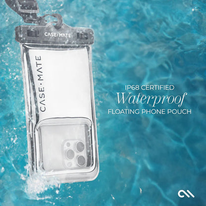 Silver Chrome-Waterproof floating pouch