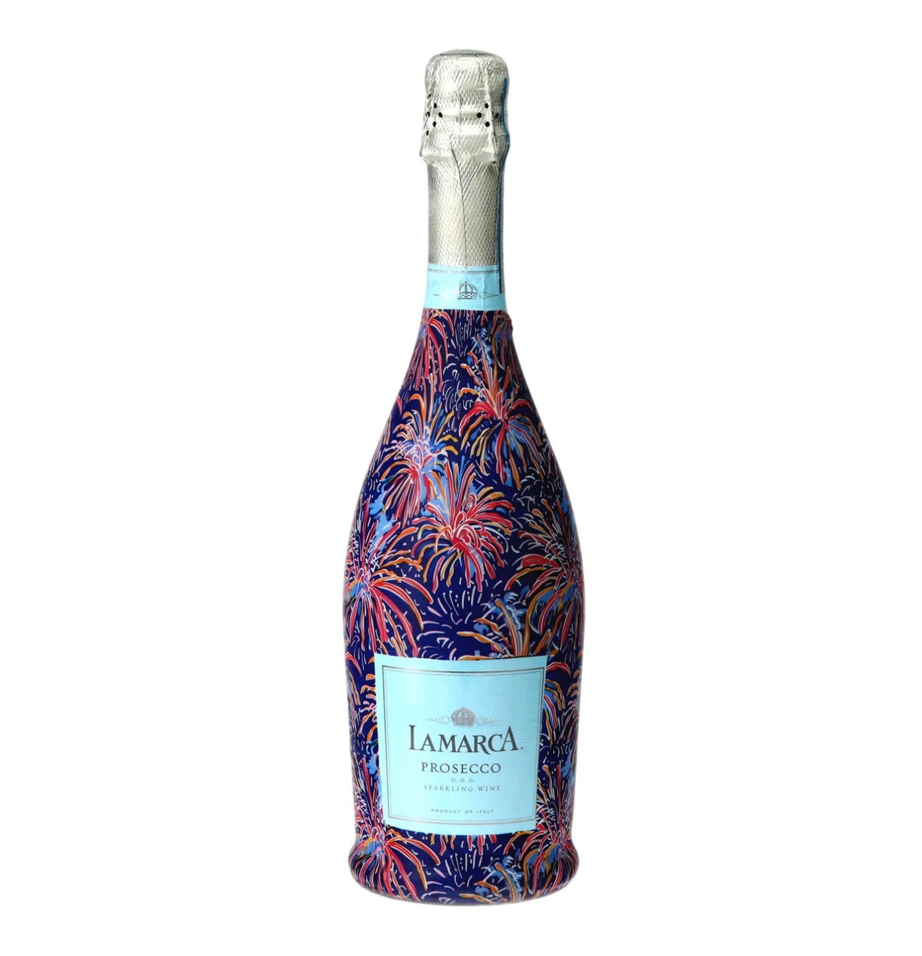 Festive Fireworks Bottle Wrap-Prosecco