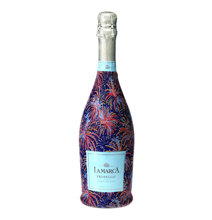 Festive Fireworks Bottle Wrap-Prosecco