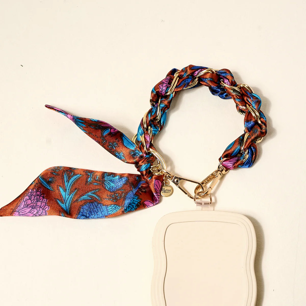 Vibrant Bloom Phone Scarf