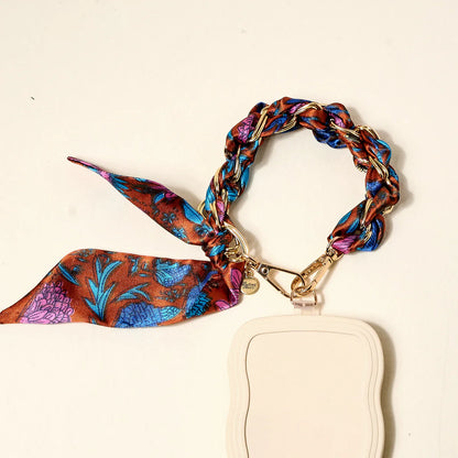 Vibrant Bloom Phone Scarf