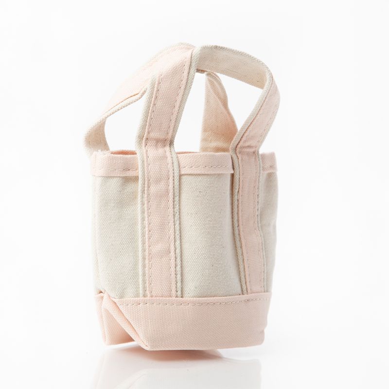 Mini Light Pink Canvas Tote