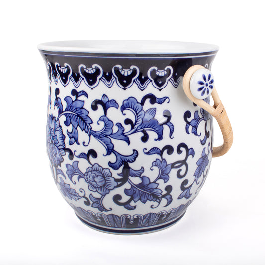 Ice Bucket - Blue Chinoiserie