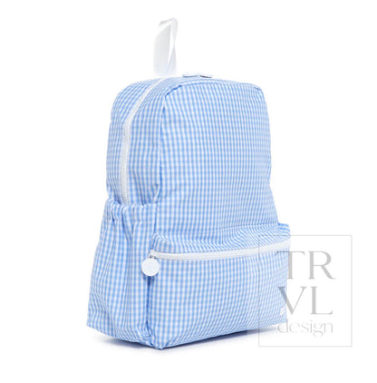 TRVL Backpacker-Gingham Sky