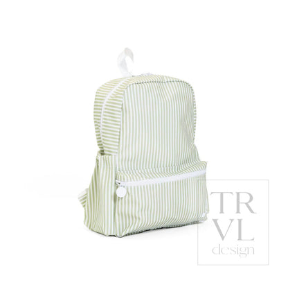 TRVL Backpacker-Pimlico Stripe Sage