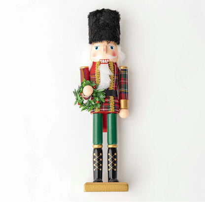 Tartan Plaid Nutcracker- 15”
