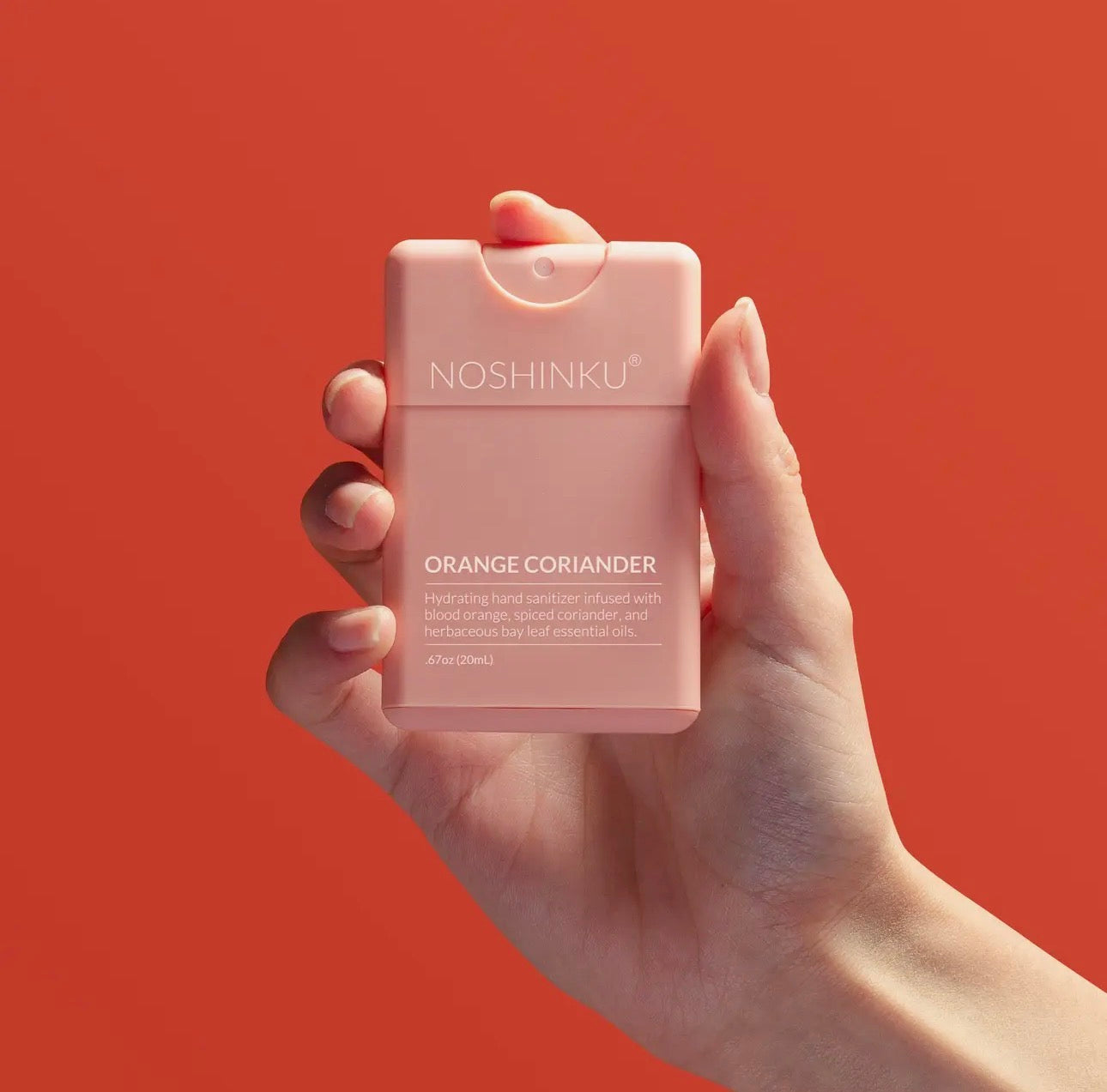 Orange Coriander Moisturizing Pocket Hand Sanitizer