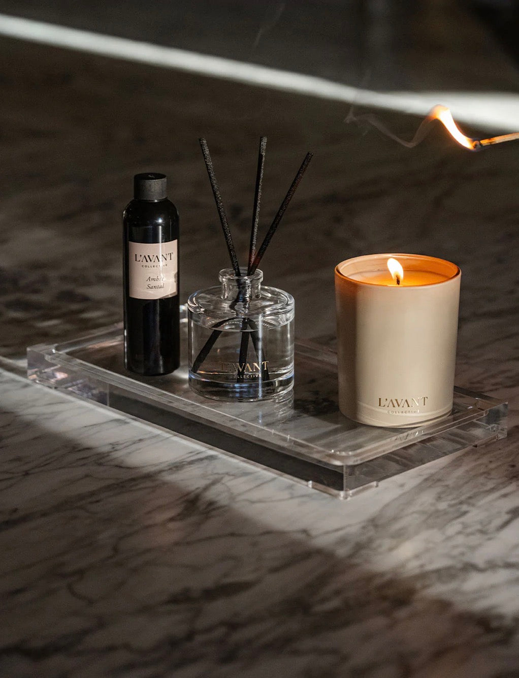 L’AVANT Ambre Santal Candle