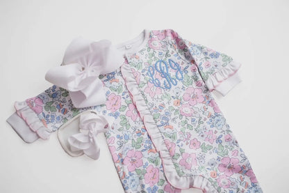 Floral Footie