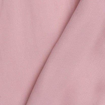 Pink Microfiber Plush Robe with Minx Plush Lining