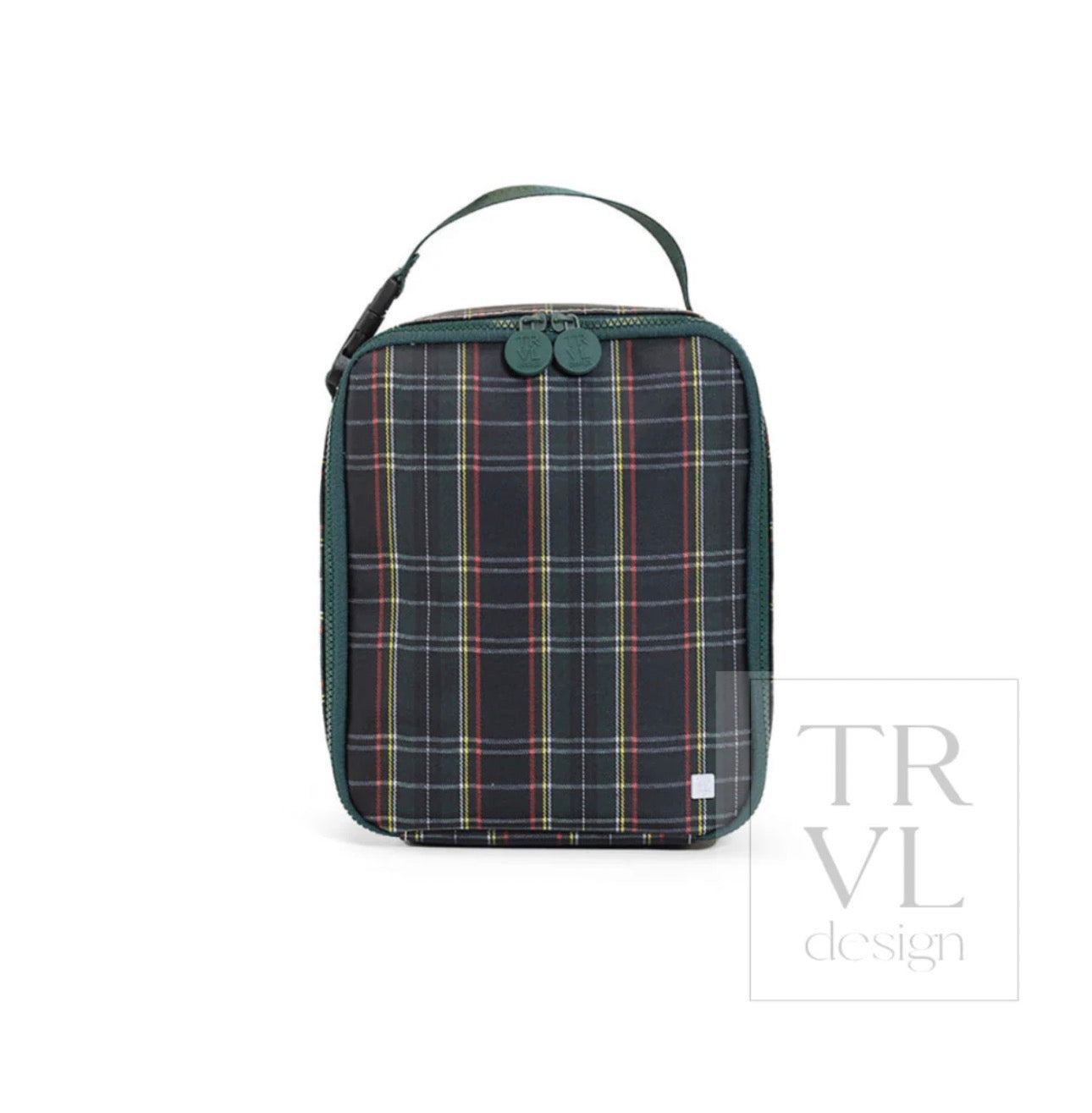 TRVL Lunch Box Insulated Bag-Cambridge Plaid