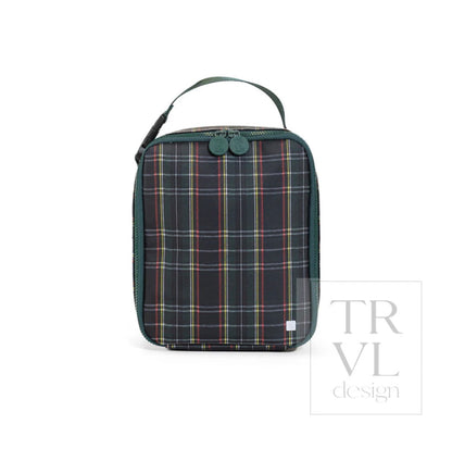 TRVL Lunch Box Insulated Bag-Cambridge Plaid