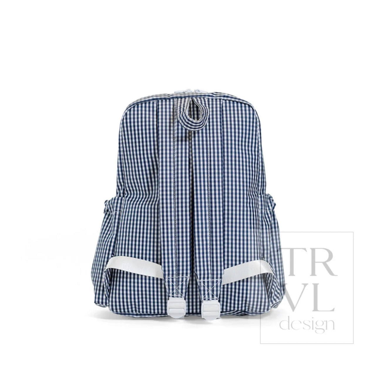 TRVL Backpacker-Gingham Navy