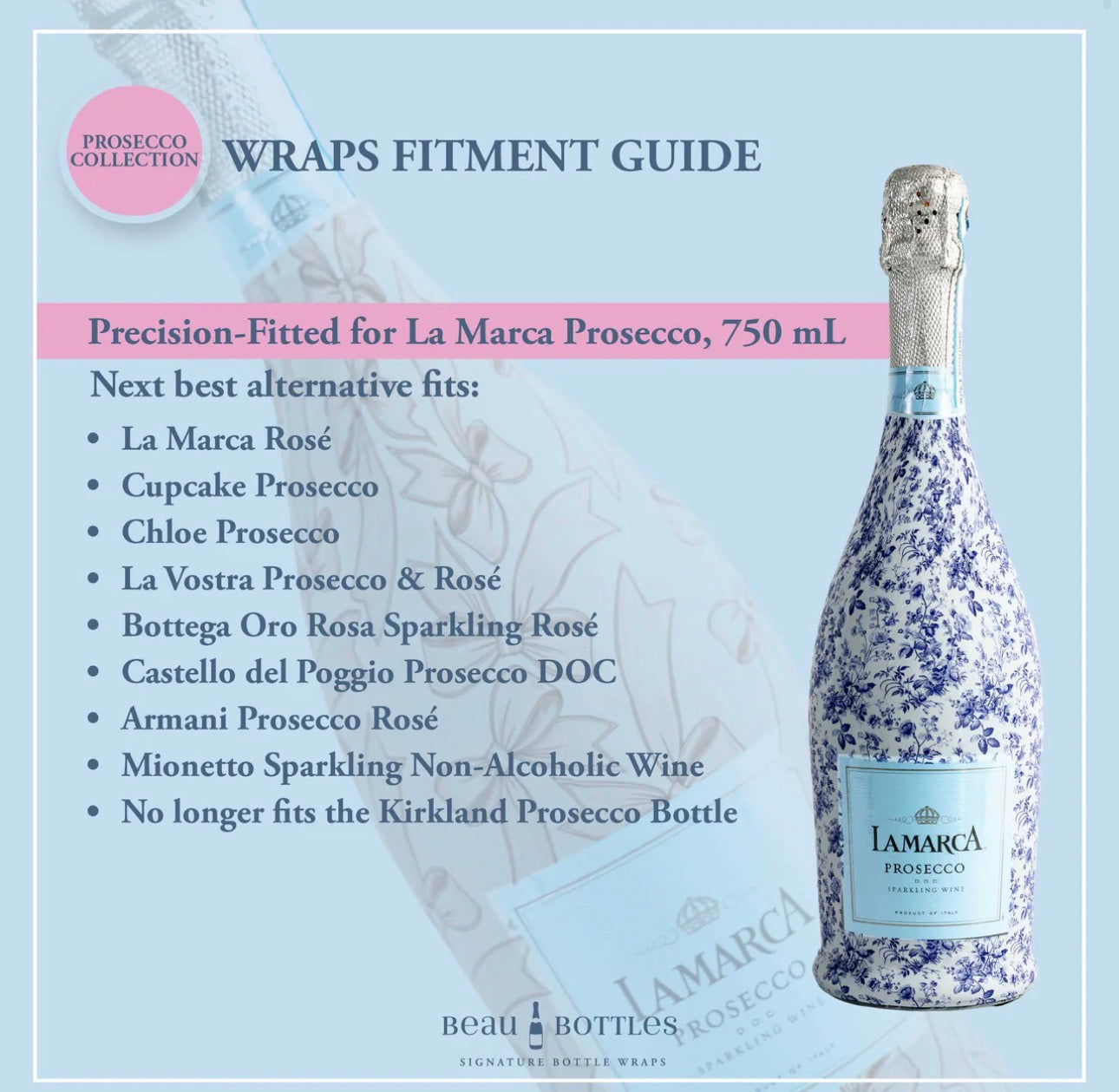 Festive Fireworks Bottle Wrap-Prosecco