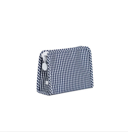 TRVL Roadie Small-Navy Gingham