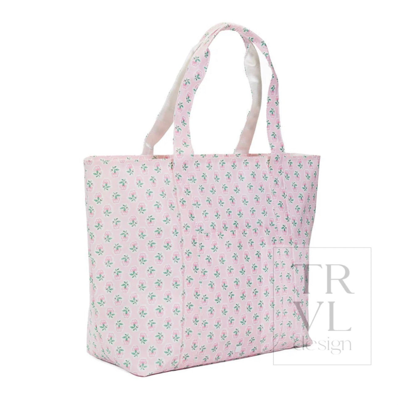 TRVL Jumbo Tote-Petite Fleur Pink