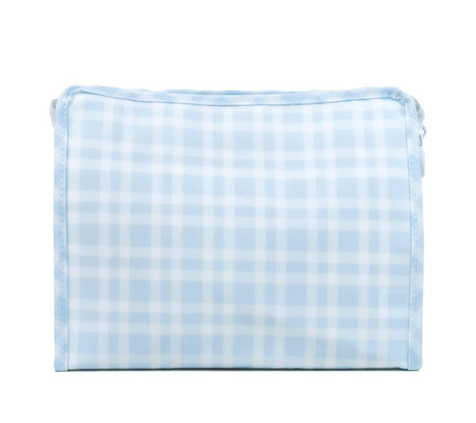 TRVL Roadie Large-Pimlico Plaid Blue