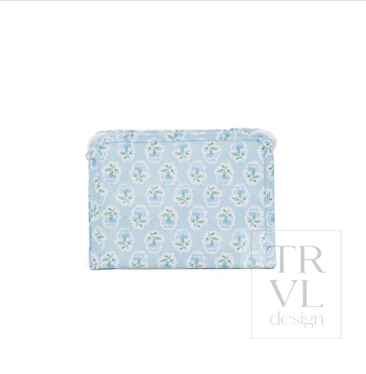 TRVL Medium Roadie-Petite Fleur Blue