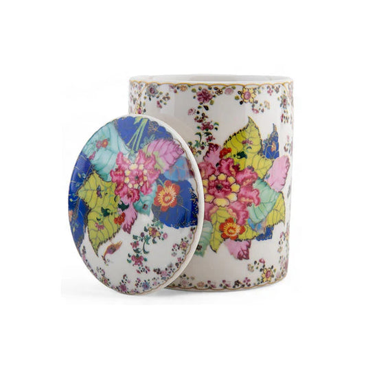 Tobacco Leaf Chinoiserie Scented Soy Candle