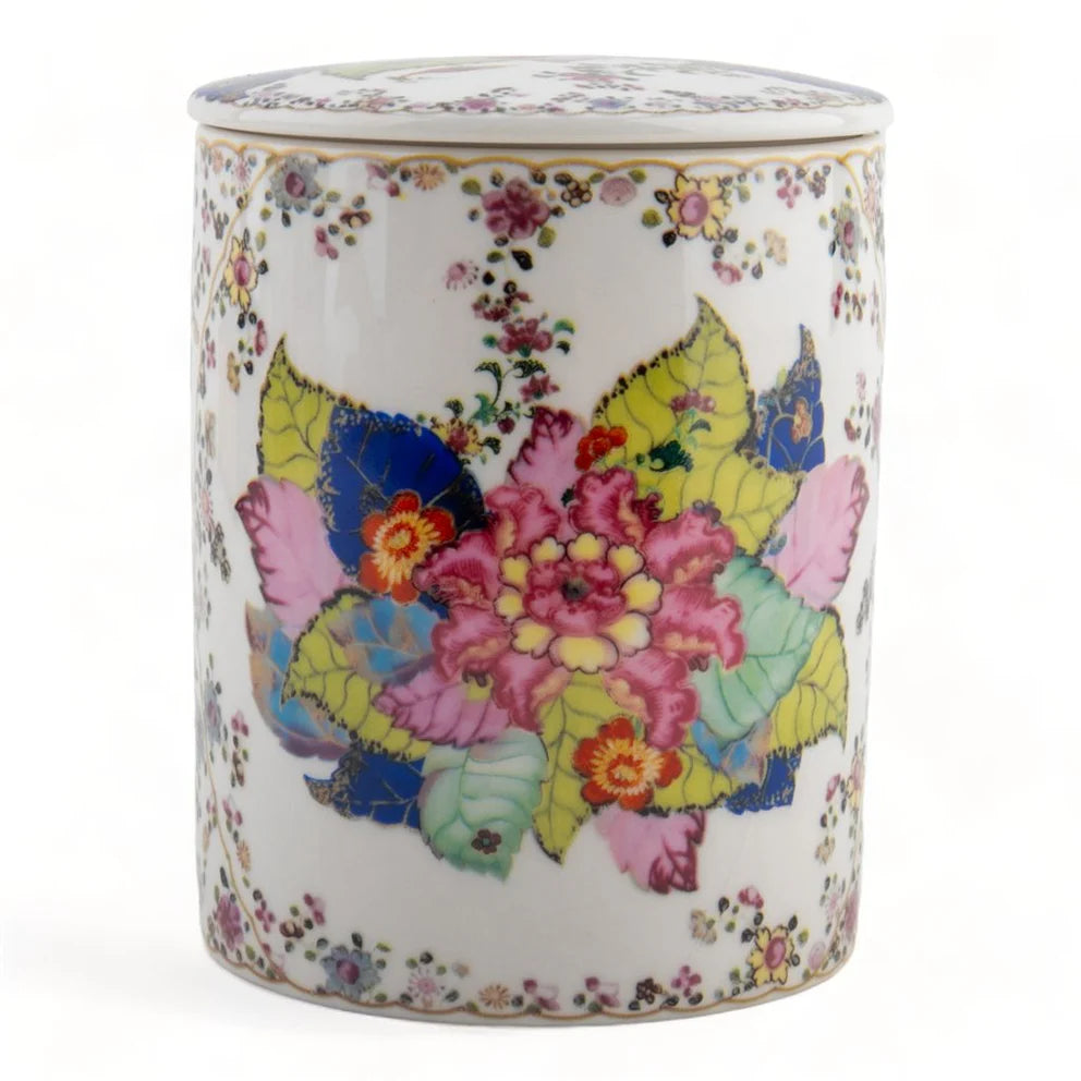 Tobacco Leaf Chinoiserie Scented Soy Candle