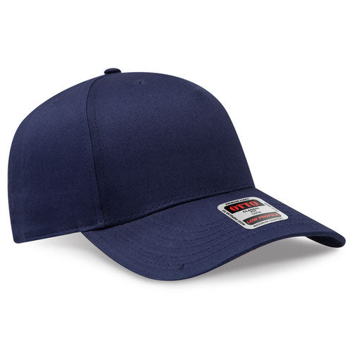 Navy 5 Panel Low Profile Baseball Cap