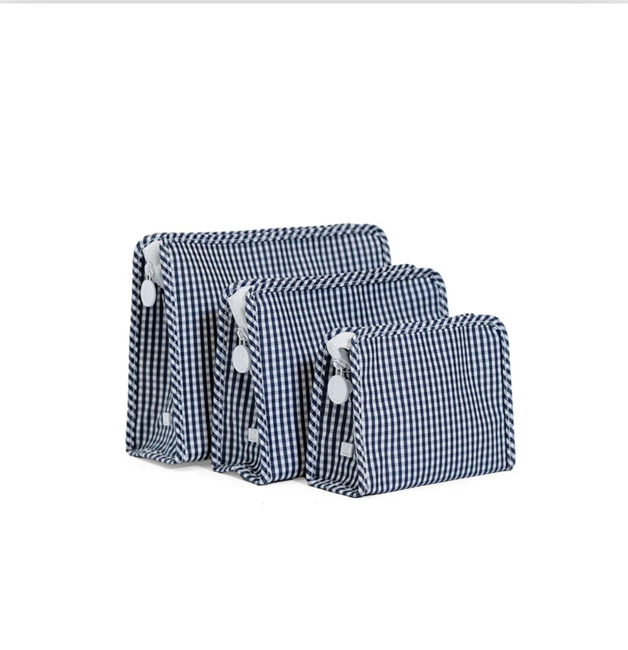 TRVL Roadie Small-Navy Gingham