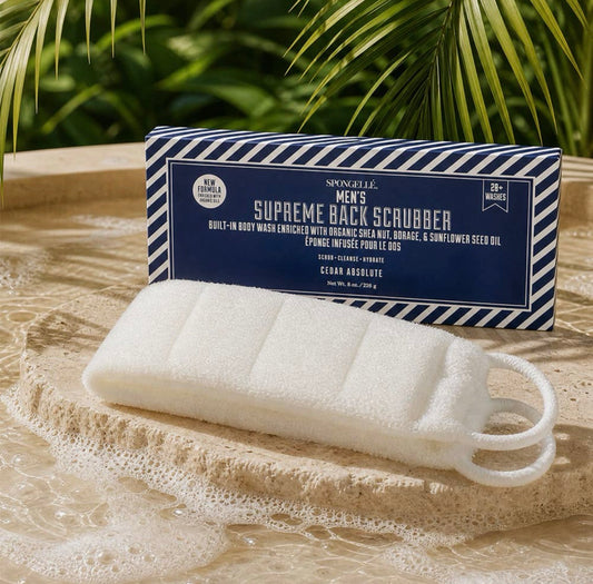 Men’s Body Wash Back Scrubber