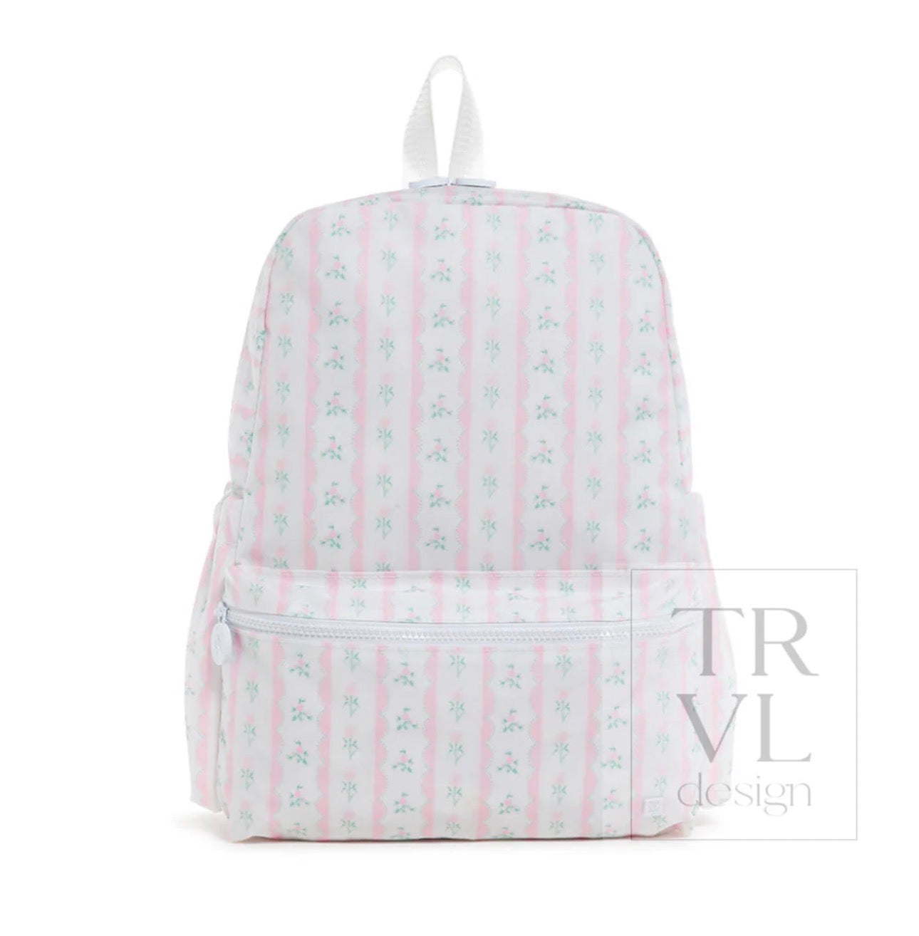 TRVL Backpacker-Pink Ribbon Floral