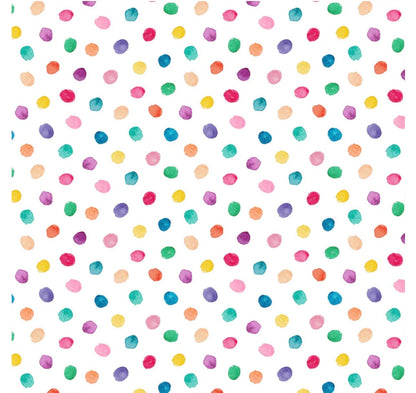 Colorful Dots Bottle Wrap-Prosecco Edition