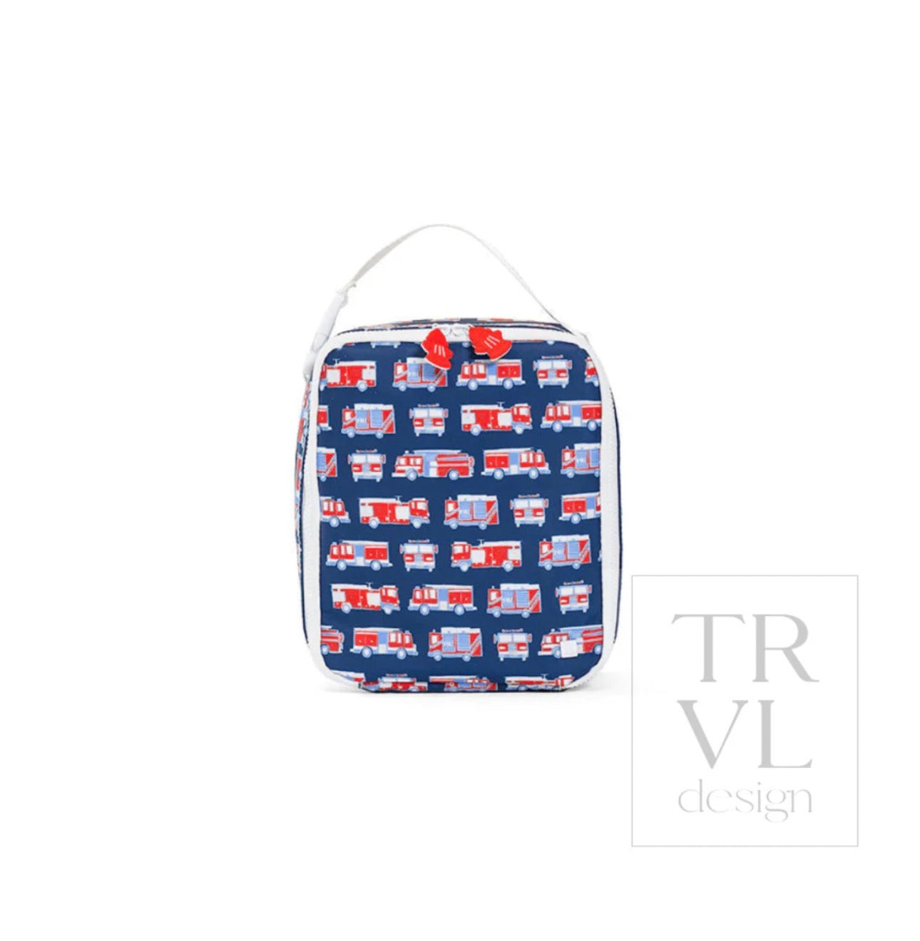 TRVL Lunch Box Insulated Bag-Fire Engines