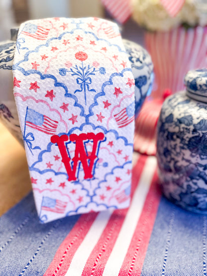 Patriotic Tea Towel