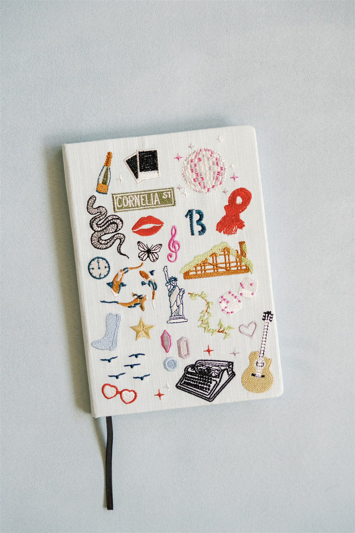 Notebook Taylor Swift Embroidered