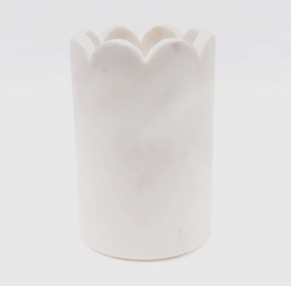 Marble Scalloped Wine Chiller