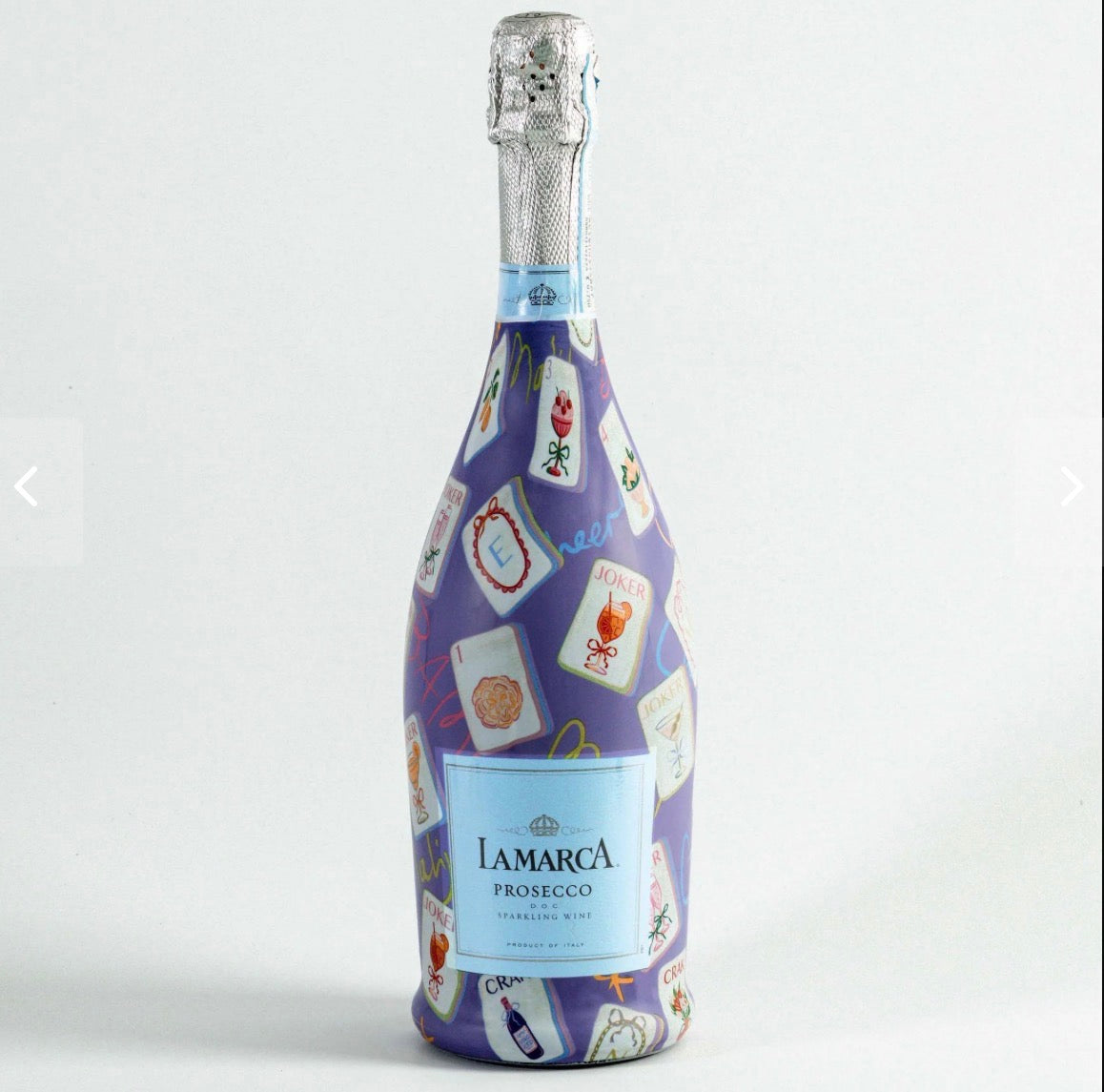 Mahjong Bottle Wrap-Prosecco Edition