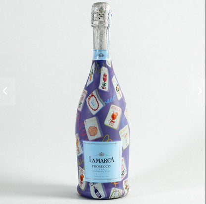 Mahjong Bottle Wrap-Prosecco Edition
