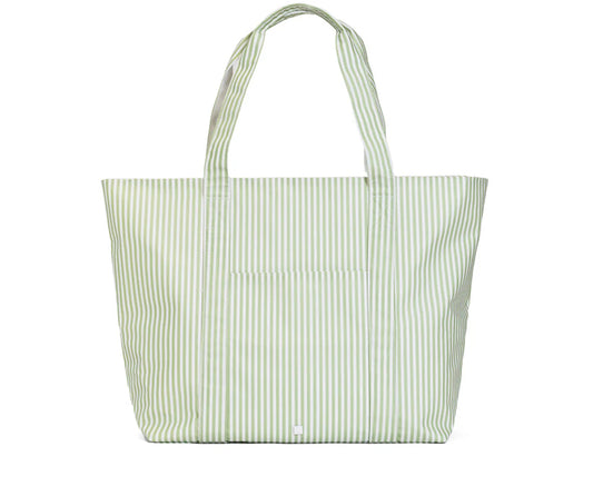 TRVL Jumbo Tote-Pimlico Stripe Sage