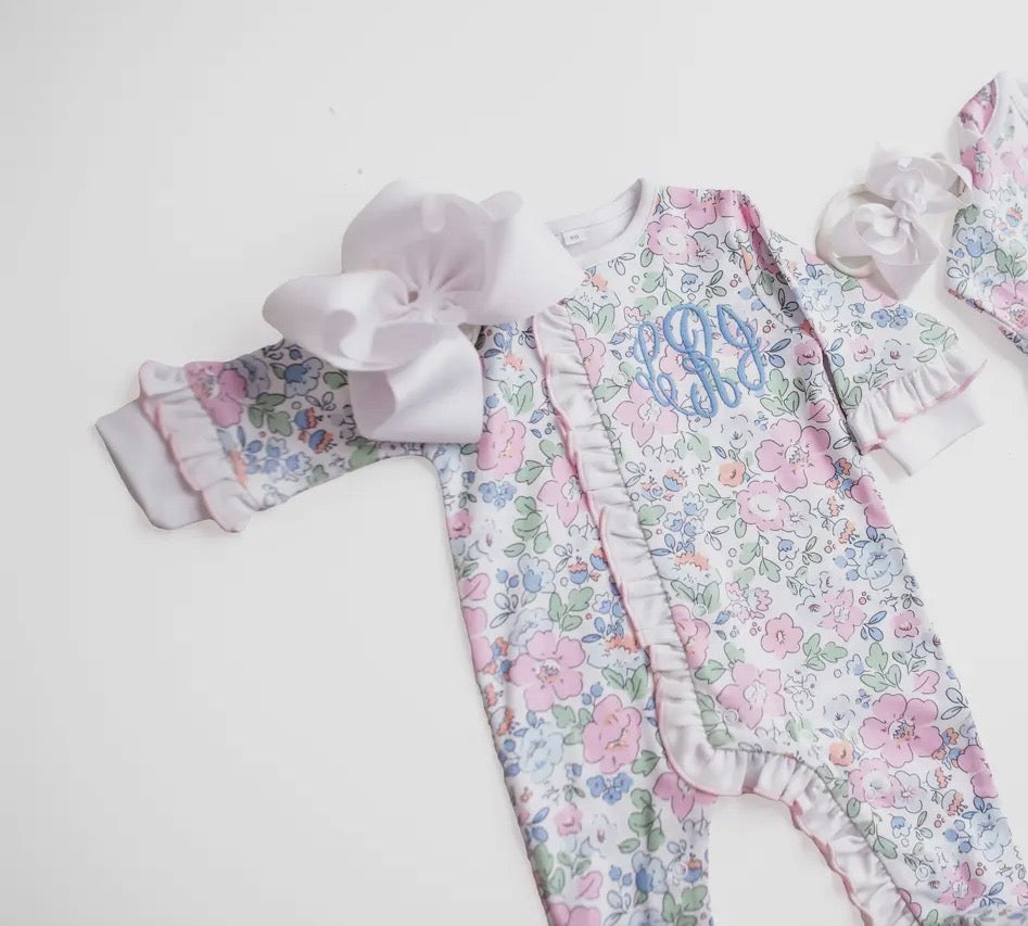 Floral Footie