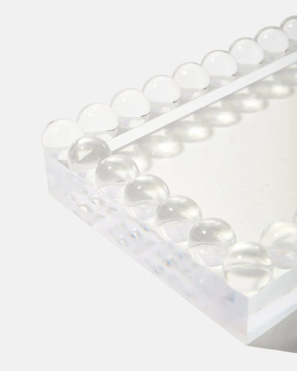 Medium Bubble Lucite Tray