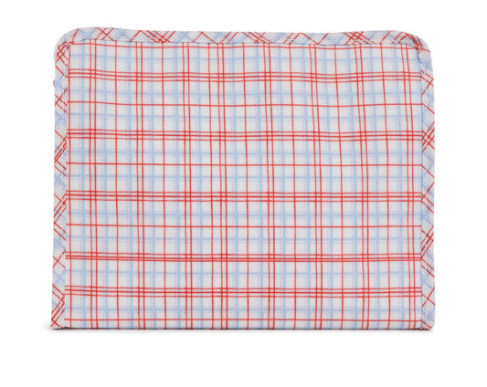 TRVL Roadie Large-Classic Red Plaid