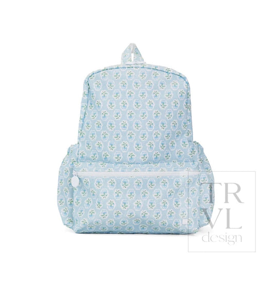 TRVL Backpacker-Petite Fleur Blue