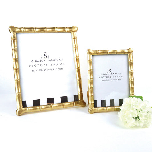Gold Bamboo Picture Frame